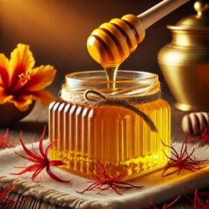 Saffron Infused Honey